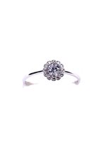 Anello Stocco Gioielli Donna in Oro bianco Zircone ANS 95 - ANS 95
